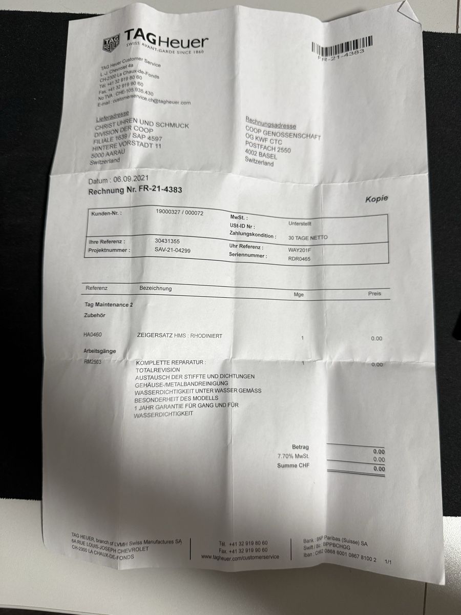 Tag Heuer Uhren: Tag Heuer Aquaracer Pepsi – Gebraucht aus Oftringen von __MASTER__ 4