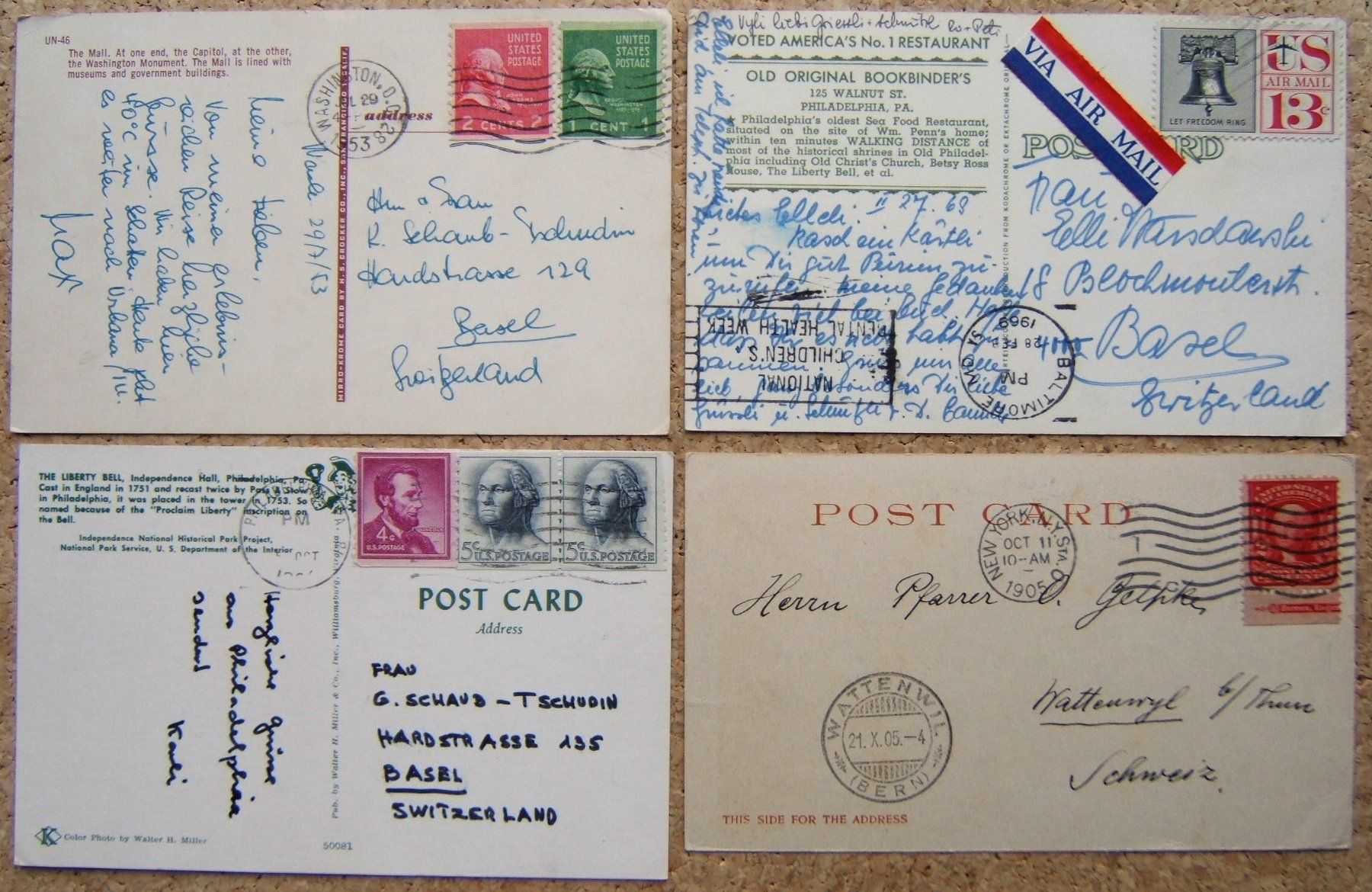 Cartes postales: USA 16 AK AB 1904 – D'occasion à Brunnen par Nonne04 5