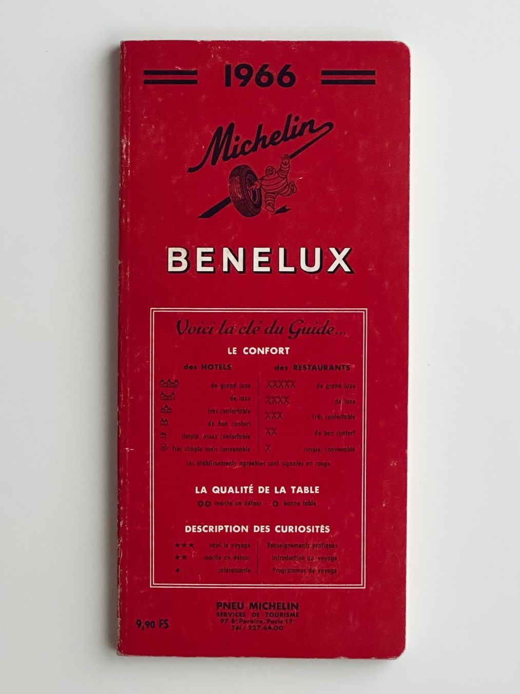 Libri: Benelux 1966: Guide Rouge Michelin – Usato da Zürich venduto da arn___
