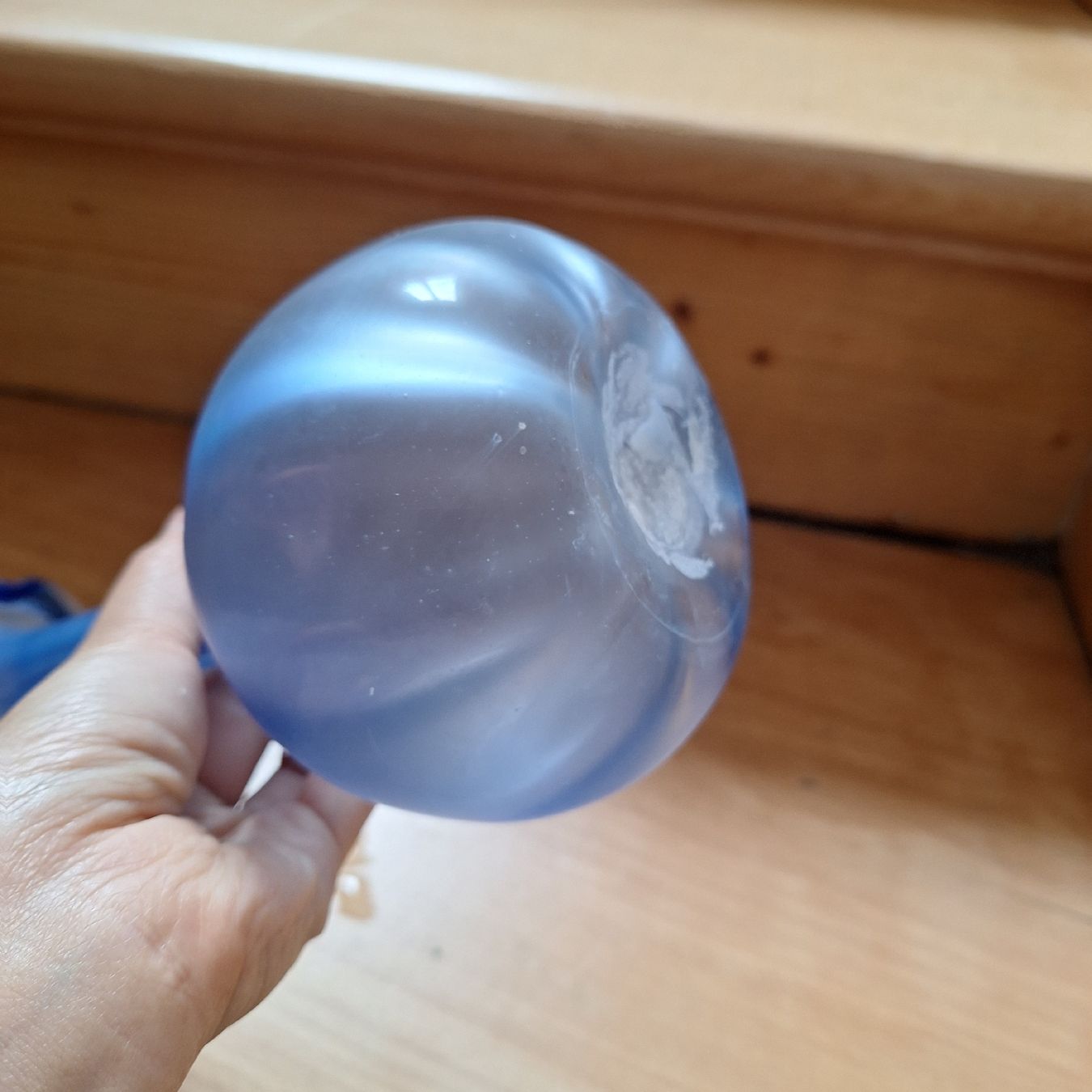 Vasen & Gefässe: Versand möglich! Blaue, alte Vase. Altes Glas – Gebraucht aus Winterthur von Goldpipau 4