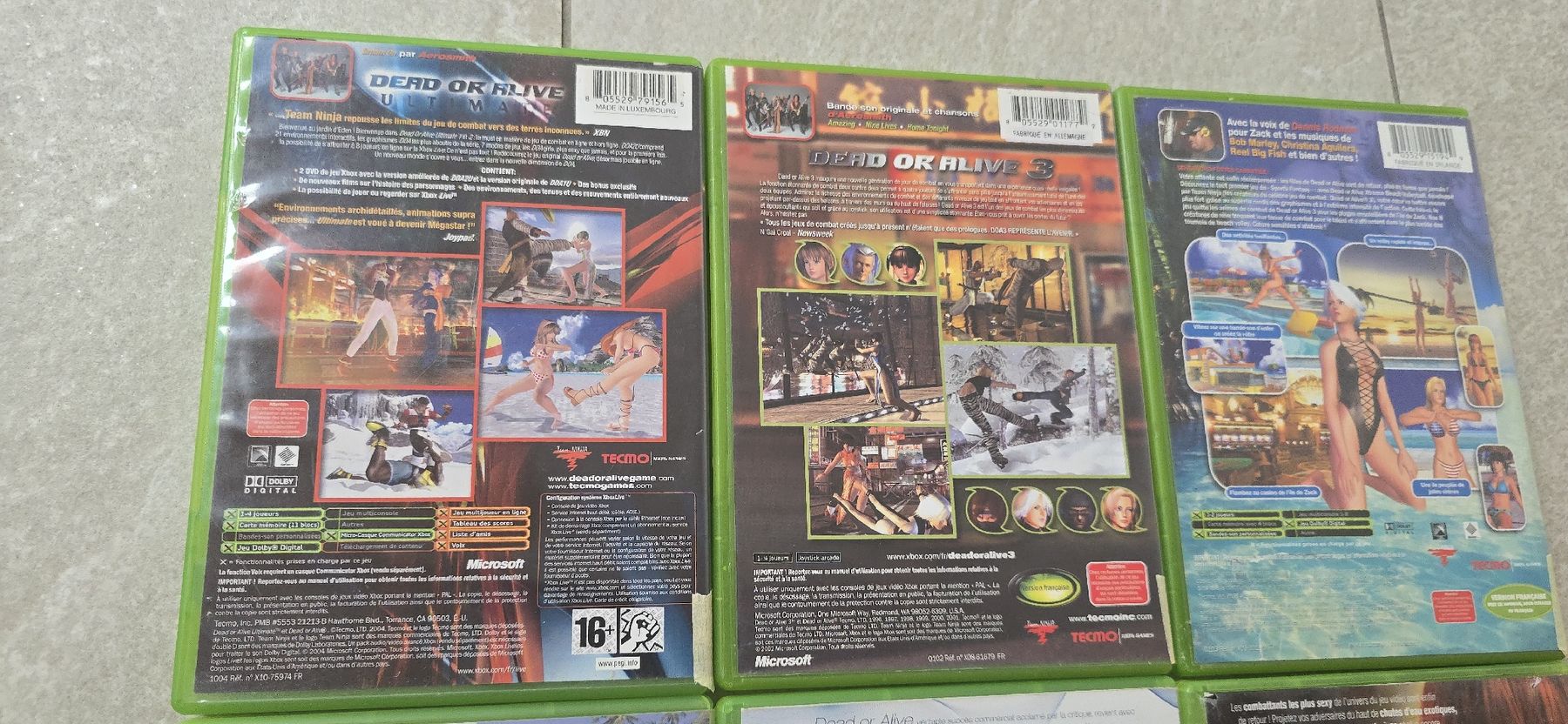 Microsoft Giochi: Dead or Alive 1,2,3,4,5, Treme Xbox – Usato da Le Noirmont venduto da desoto55 2