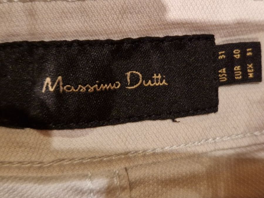 Massimo Dutti Hosen: Massimo Dutti: Hellgraue Hosen, Gr. EUR 40 – Gebraucht aus Wittenbach von Cgigi 2