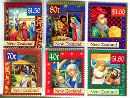 Briefmarken "Weihnachten". Neuseeland.
