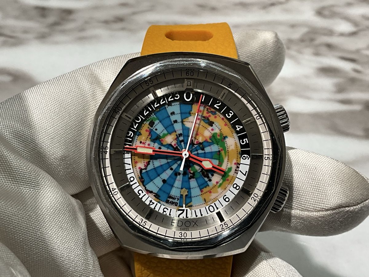 Edox Orologi: Edox Geoscope 42 – Usato da Schaffhausen venduto da glamour-shop