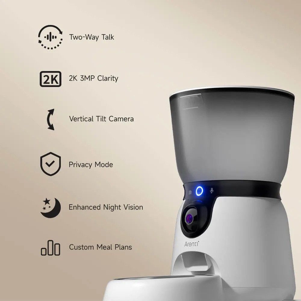 Mangimi: Arenti Smarter Futterautomat+Trinkschale mit Kamera – Nuovo e nell'imballaggio originale da Neuhausen venduto da inf_nxp8 2
