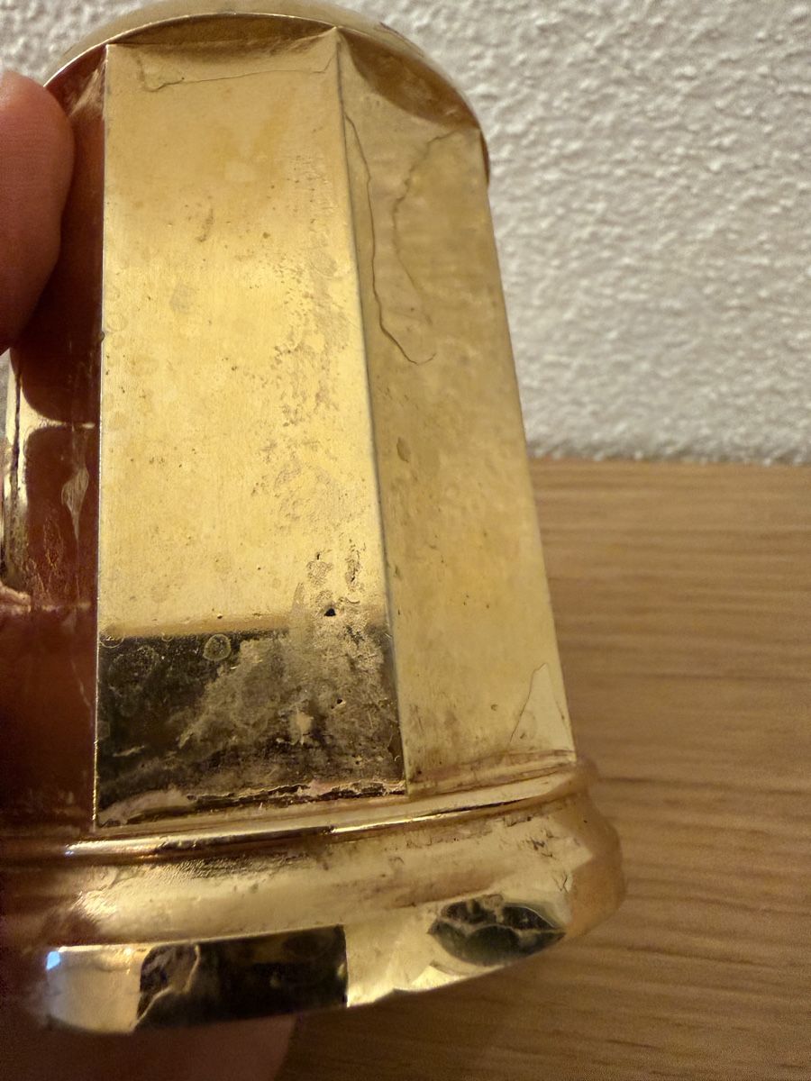 Portacandele: Bougeoir Guerlain doré – Usato da Kloten venduto da Mumiiin 5