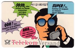 Telekom Versand - volle Telefonkarte aus Deutschland