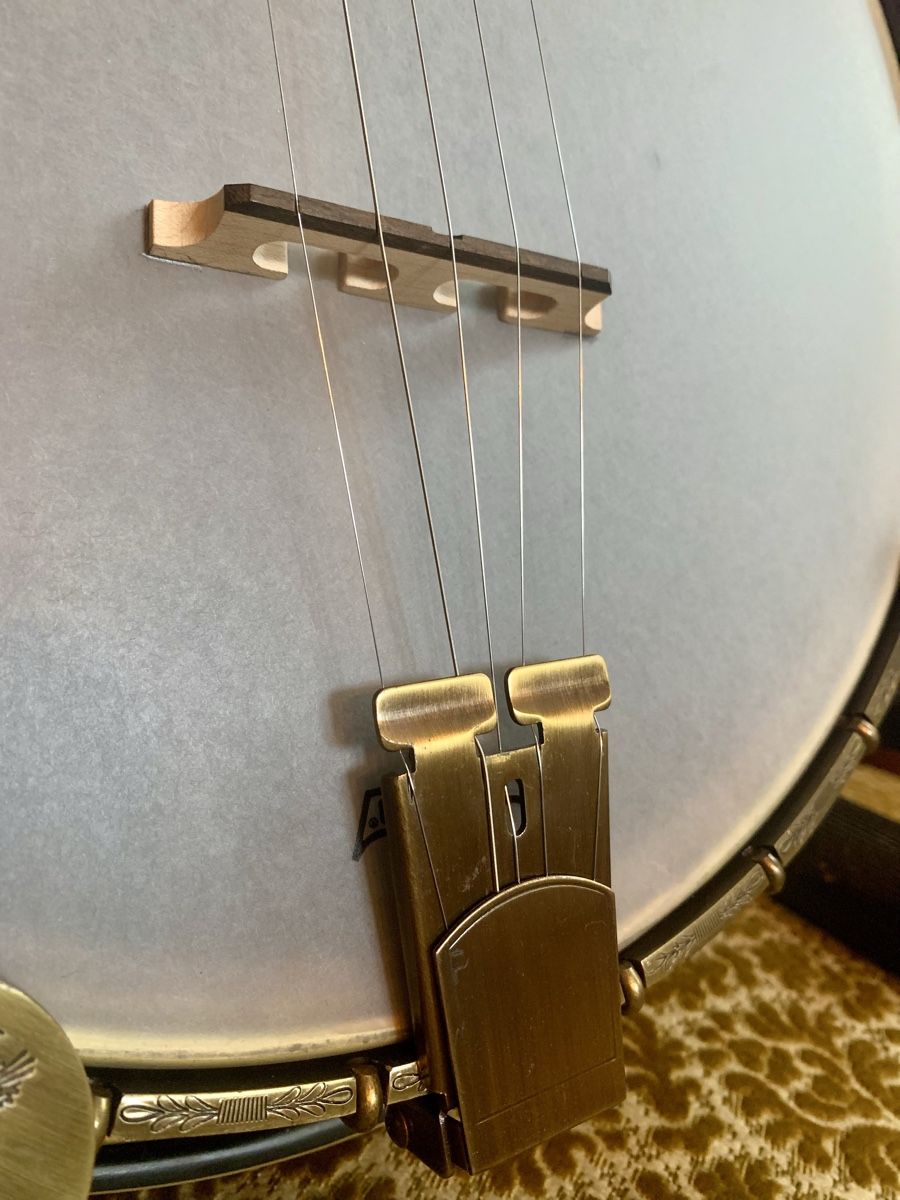 Strumenti musicali: 5 String Bluegrass Banjo Barnes & Mullins Troubadour – Usato da Auenstein venduto da Stevezee 7