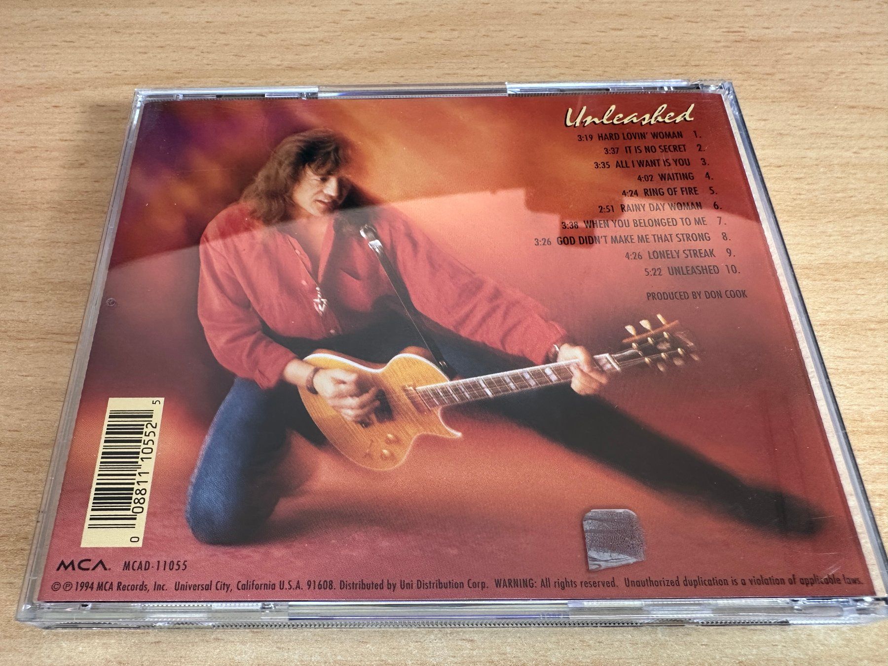 CD: Mark Collie – Unleashed – Usato da Rikon im Tösstal venduto da Alpenmutz 1