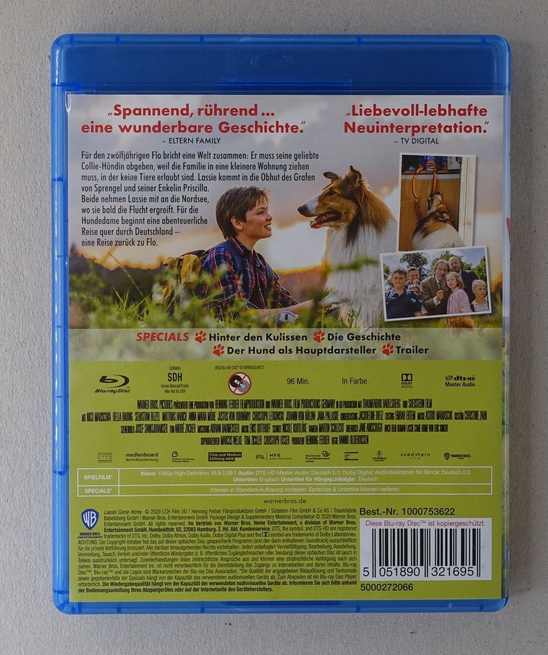 Alle DVDs: Lassie - Eine abenteuerliche Reise – Gebraucht aus Sessa von fraenklishop 1