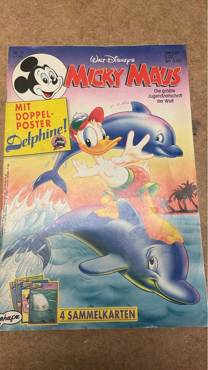 Fumetti: Micky Maus Heft Nr. 11 von 1992 – Usato da Therwil venduto da rubininio