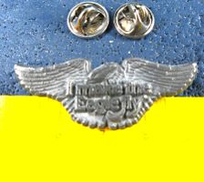 HD HARLEY-DAVIDSON 2NÄGEL-PIN " I MAKE THE EAGLE-FLY" VINTAG