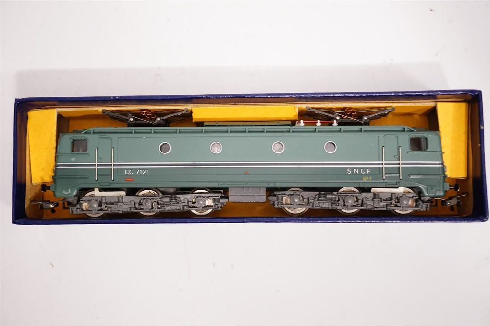 Meccano Hornby Acho - Locomotive SNCF CC 7121 réf. 6372 éch. HO Boite d
