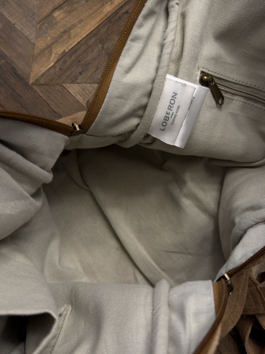 Rucksäcke: Loberon Rucksack Wildleder Braun – Gebraucht aus Fehraltorf von Erdo81 3