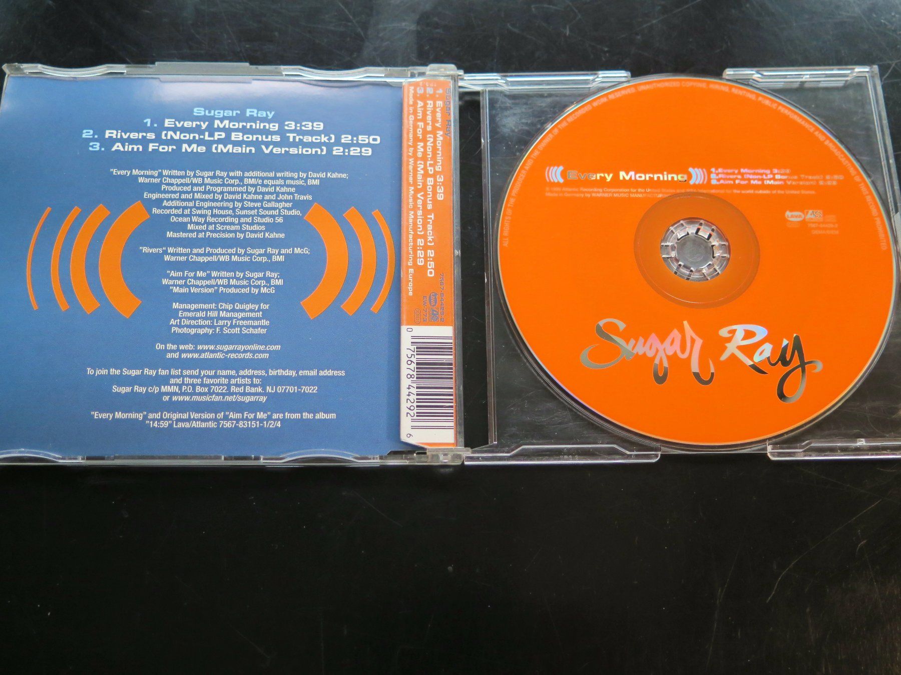 CDs: CD-S SUGAR RAY: Every morning, 1999, 3 tracks – Gebraucht aus Bern von Balzamico 1