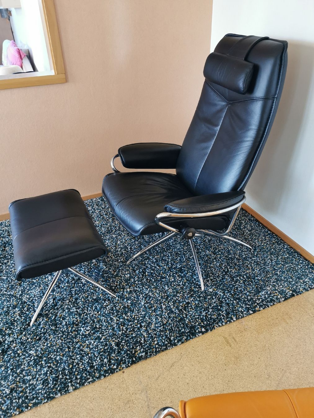 Stressless Poltrone: Stressless Sessel mit Fusssessel – Usato da Urswil venduto da Figugegu2 1