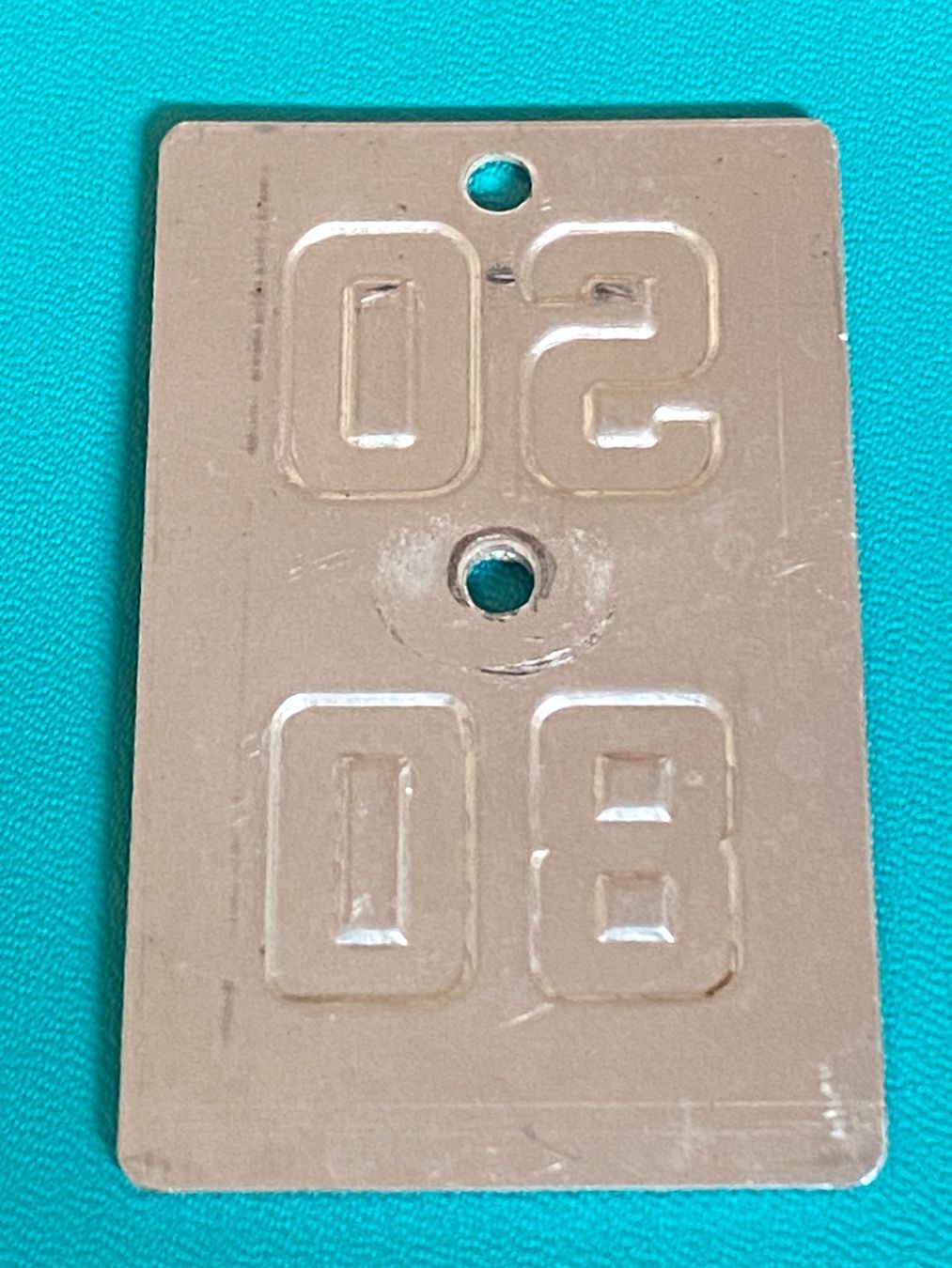 Insegne: Velonummer SO 80 / Plaque Vélo – Usato da Schnottwil venduto da Chasarmar 1