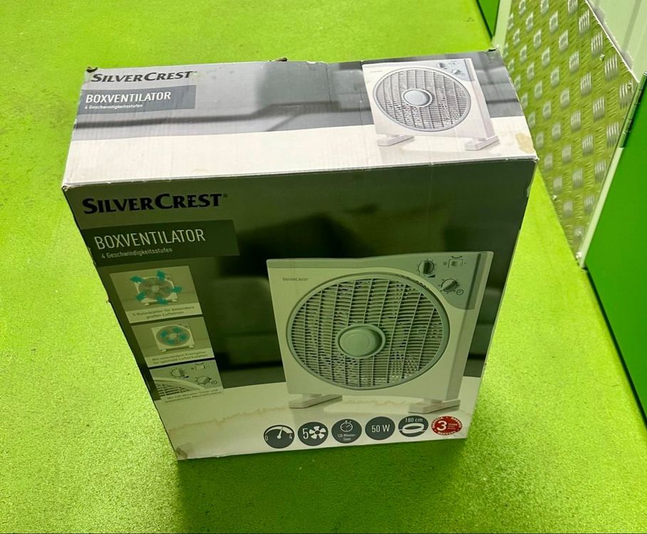 Silvercrest Fan, 4 Speeds, 50 W (Gebraucht) in Glattbrugg für CHF 4 ...