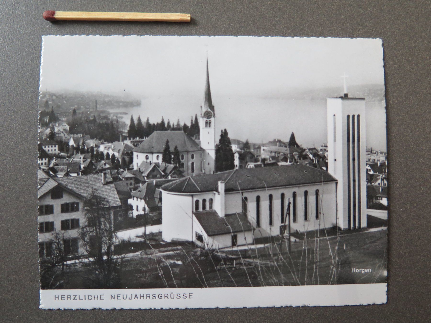 Cartoline postali: HORGEN - NEUJAHRSKÄRTCHEN - EHER SELTEN!! – Usato da Wittenbach venduto da lipasal