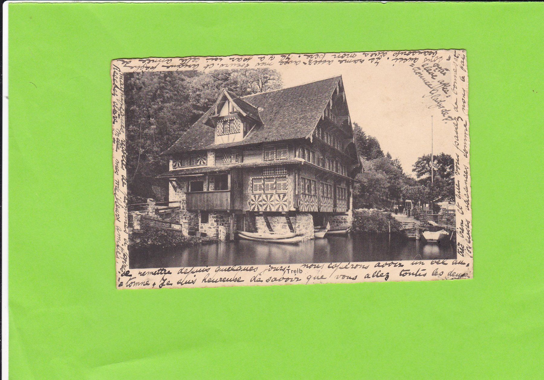 Cartes postales: Treib – D'occasion à St. Peterzell par neckertal