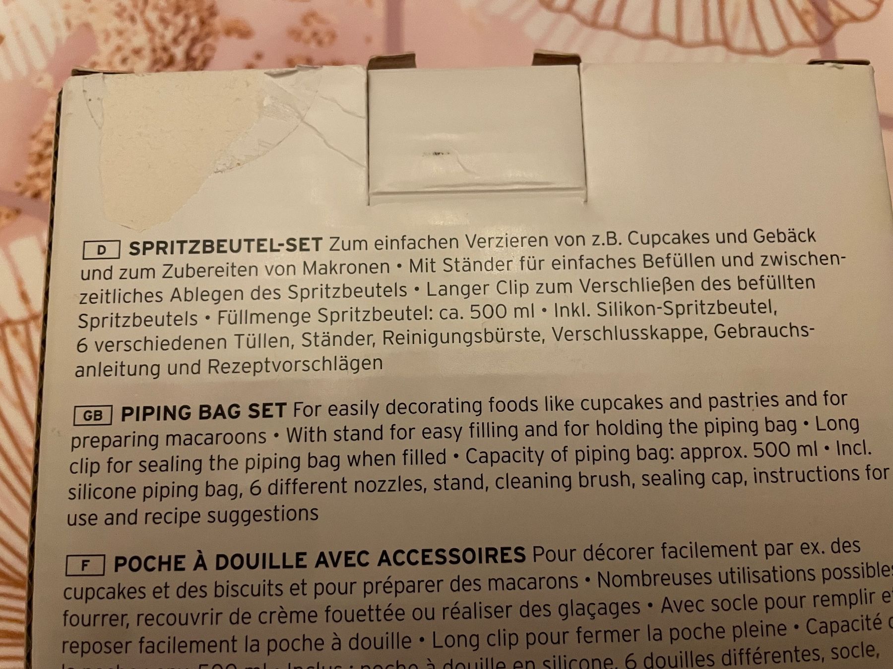 Tchibo Elettrodomestici da cucina: Spritzbeutel-Set Tchibo – Nuovo (secondo la descrizione) da Schaffhausen venduto da Percilitor 3