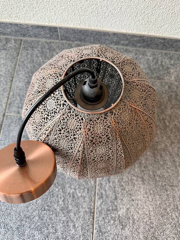 Lampadari & plafoniere: Orientalische Pendelleuchte, kupfer, Kugelform – Usato da Amden venduto da rah_5t5n 1