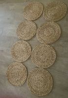 8 Ikea Tischsets nature Wasserhyazinthe