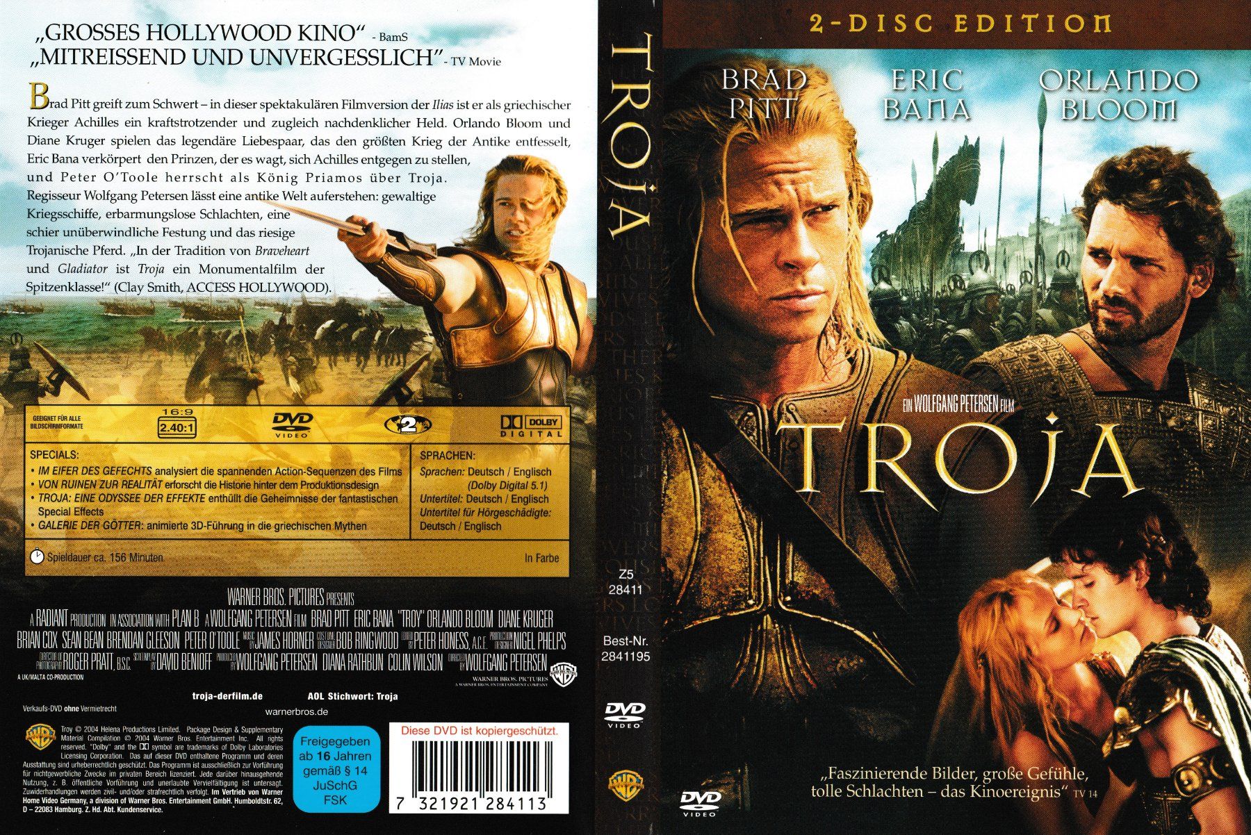 Tous les DVDs: DVD - Troja - 2Disc Edition – D'occasion à Langnau am Albis par MediaRescuerKeLoX