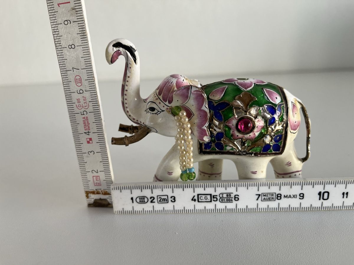 Tutte le decorazioni: alter Meenakari Elefant – Usato da Wetzikon ZH venduto da seli03 9