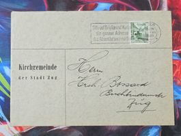 CL33 Enveloppe + Timbre Suisse 1949