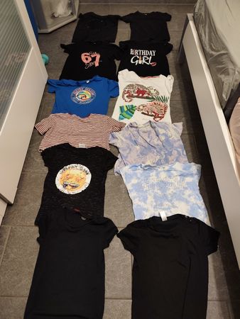 T-Shirt Gr. 146/152, 12 Stk