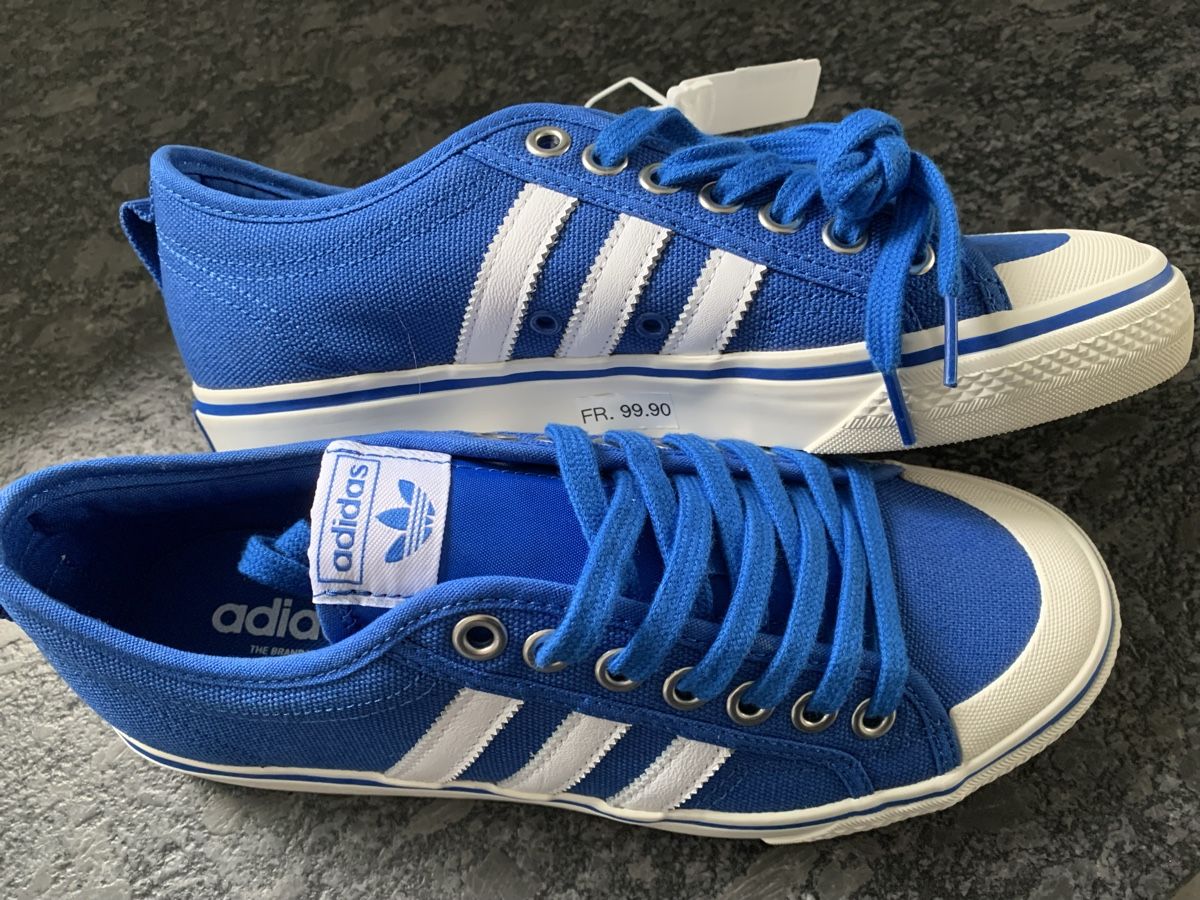 Adidas Herrenschuhe: Adidas Schuh NIZZA 40 2/3 NEU – Neu und originalverpackt aus Thun von Chrabu 1