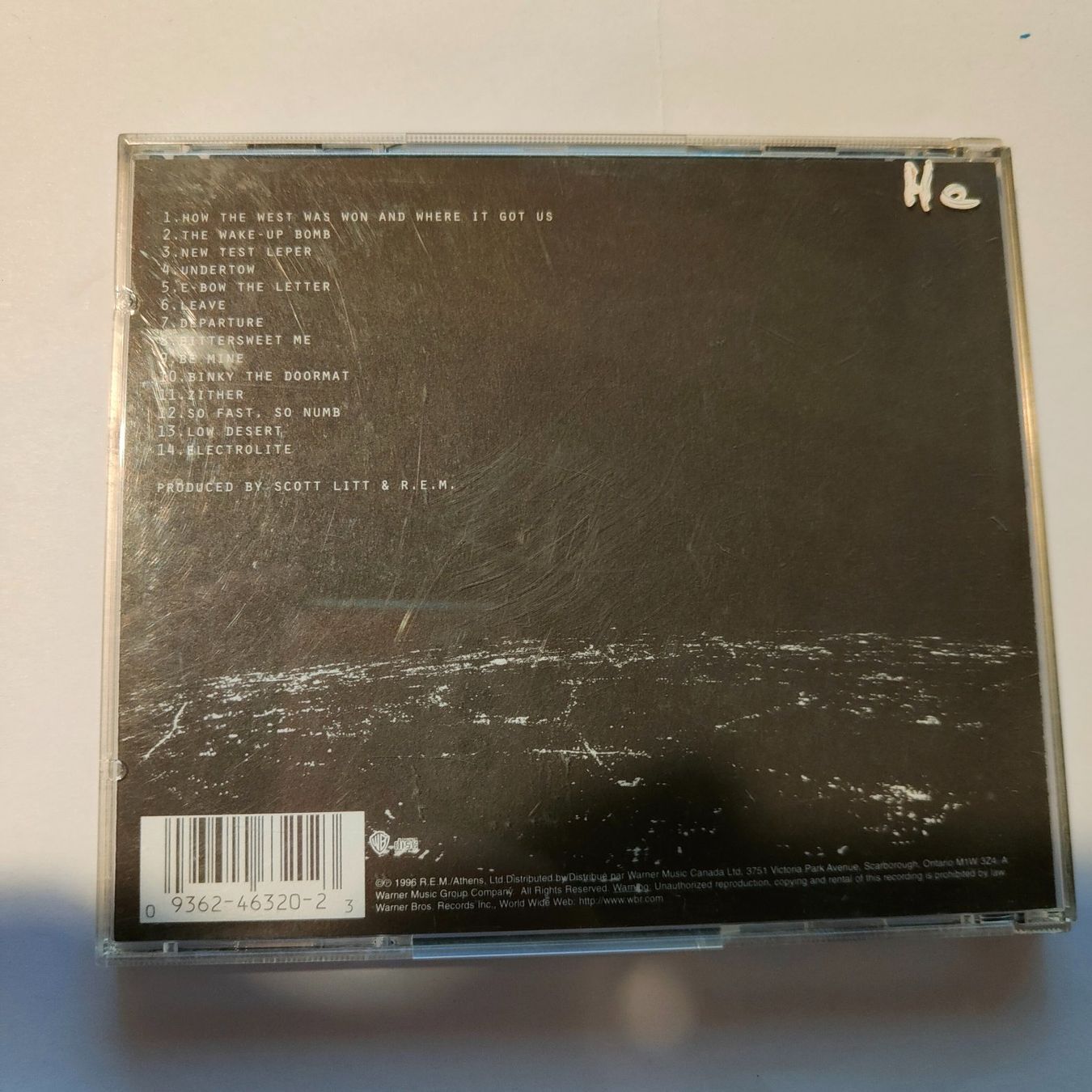 CD: REM "new adventures in Hi-Fi" – Usato da Winterthur venduto da Heftith 1