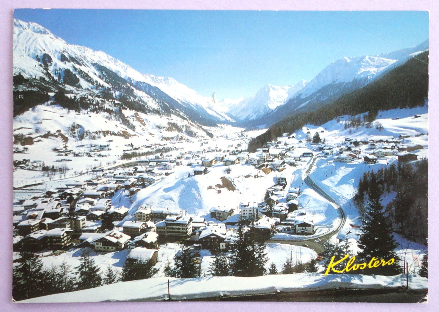 Cartoline postali: Klosters 1200 m – Difettoso da Fétigny venduto da Billy2miny