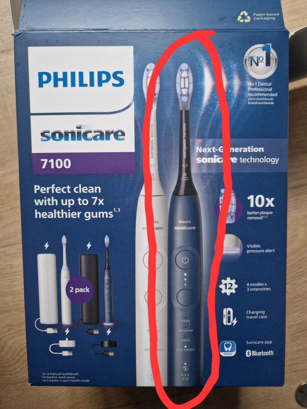 Zahnpflege: Philips sonicare 7100 neu – Neu und originalverpackt aus Zürich von Maroussa
