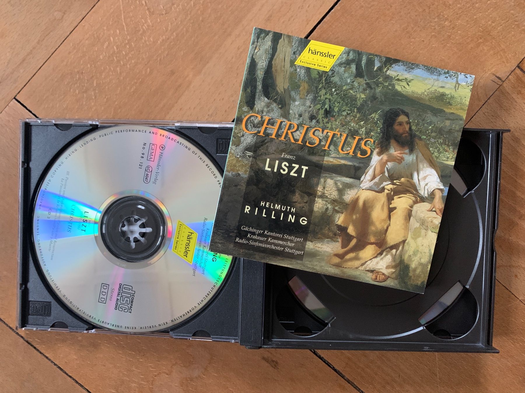 CD: Helmuth Rilling: Liszt – Christus – Usato da Stans venduto da Abukadnezar 1