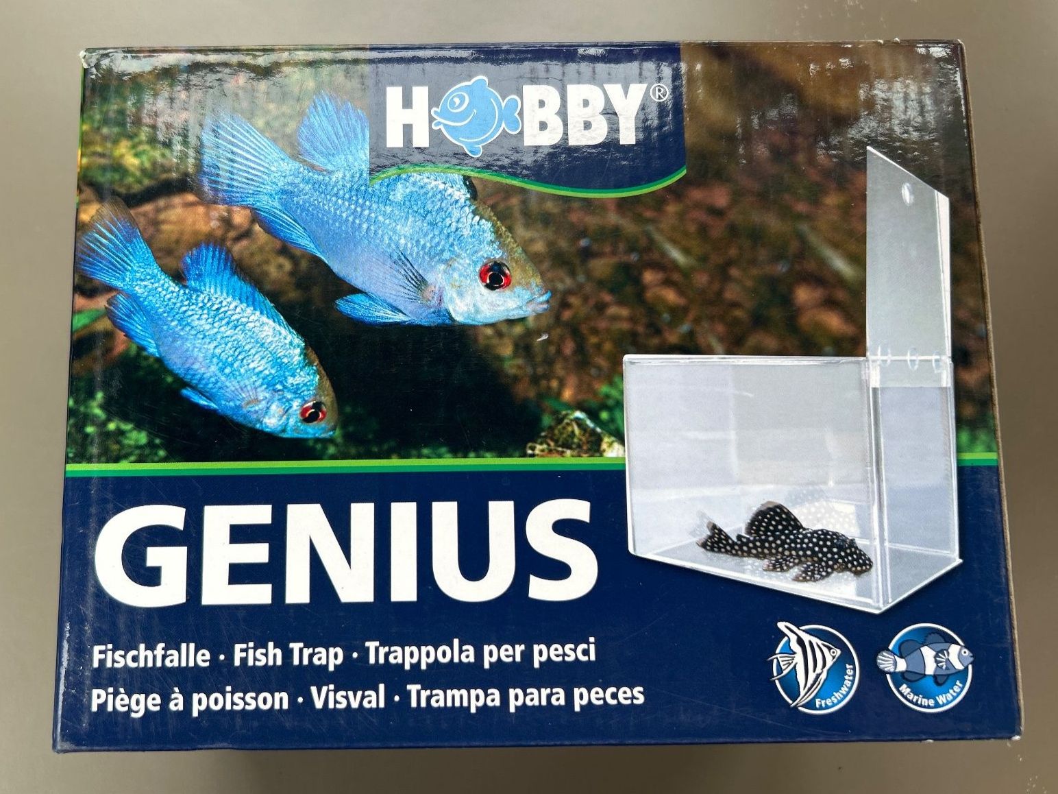 Modellismo RC: Hobby Genius Fischfalle – Nuovo e nell'imballaggio originale da Zürich venduto da Aquarium_Seerose
