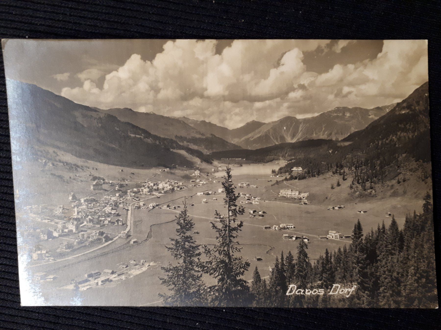 Ansichtskarten: DAVOS DORF – Gebraucht aus Ponto Valentino von giorgia06