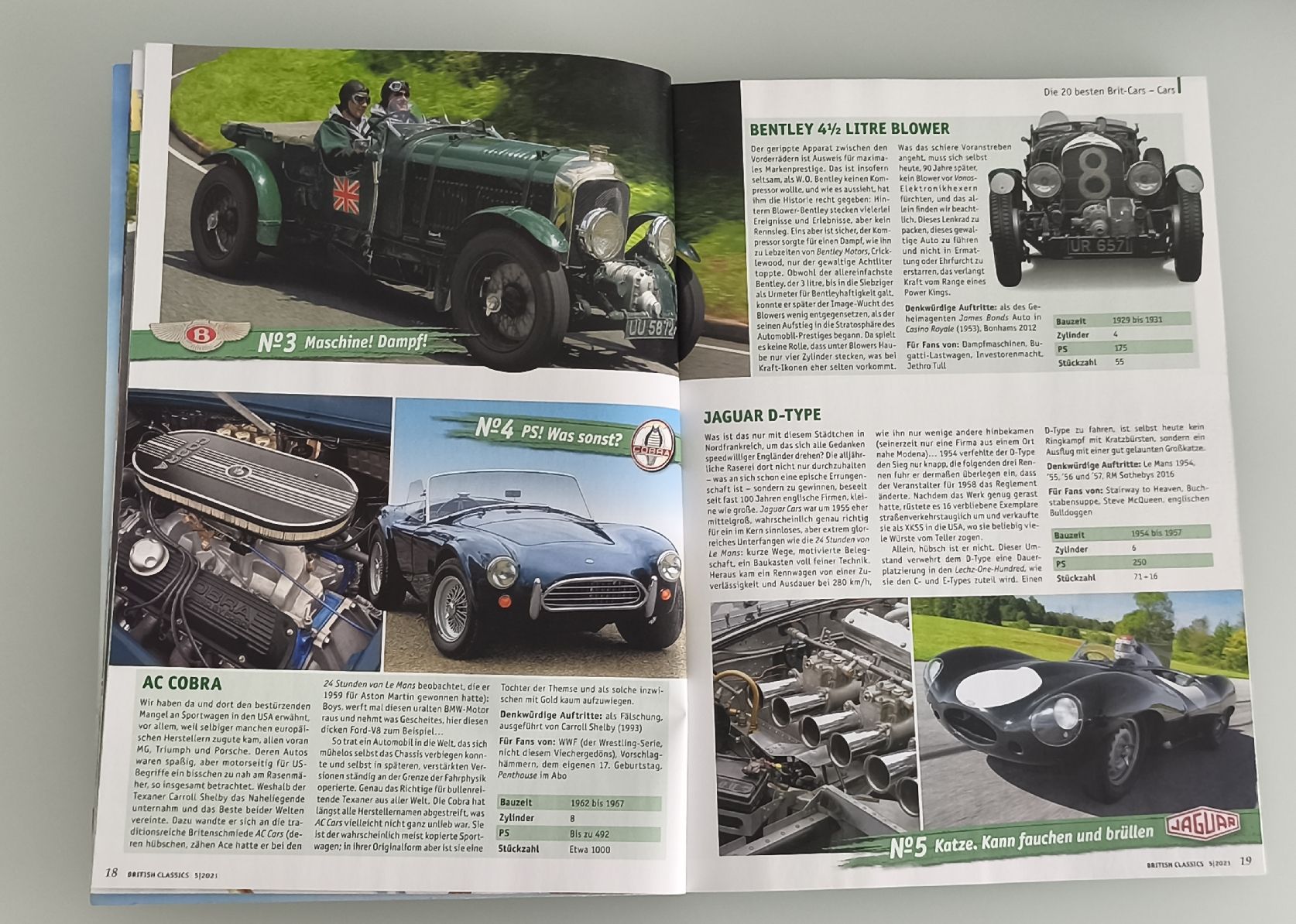 Zeitschriften & Magazine: "British Classics" 4/2020 + "British Classics" 5/2021 – Neu (gemäss Beschreibung) aus Eschenbach SG von ClassicTime_ch 3
