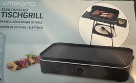 Elektrischer Grill oder Tischgrill für drinnen und draussen