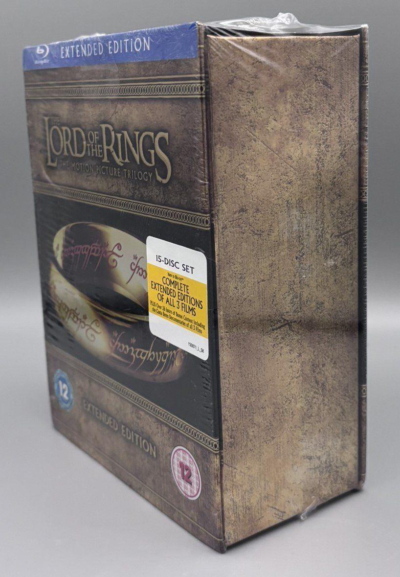 Tutti i DVDs: Herr der Ringe Extended Trilogy 15-Disc Blu-ray OVP – Usato da Brunnen venduto da mel_79gf 2