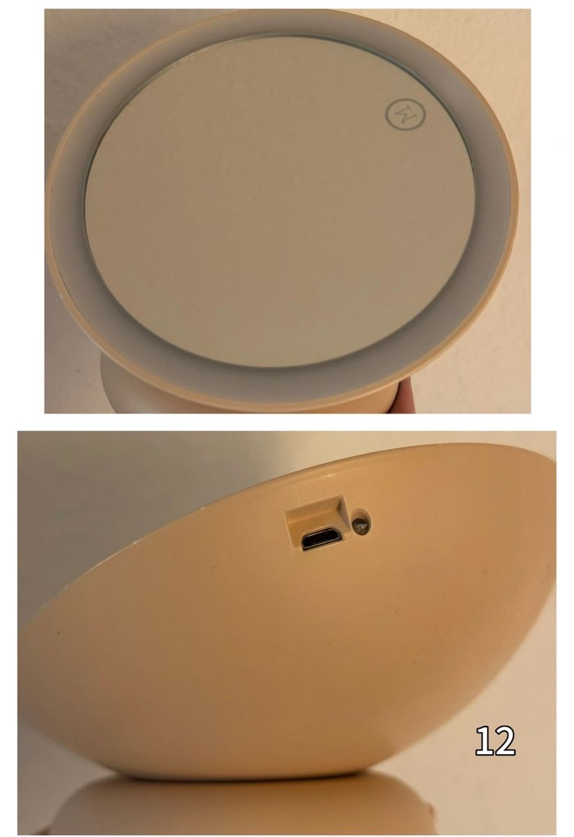 Specchi: Illuminated Magnetic rechargeable Mirror - Perfect for you – Usato da Bern venduto da CH_secondhand