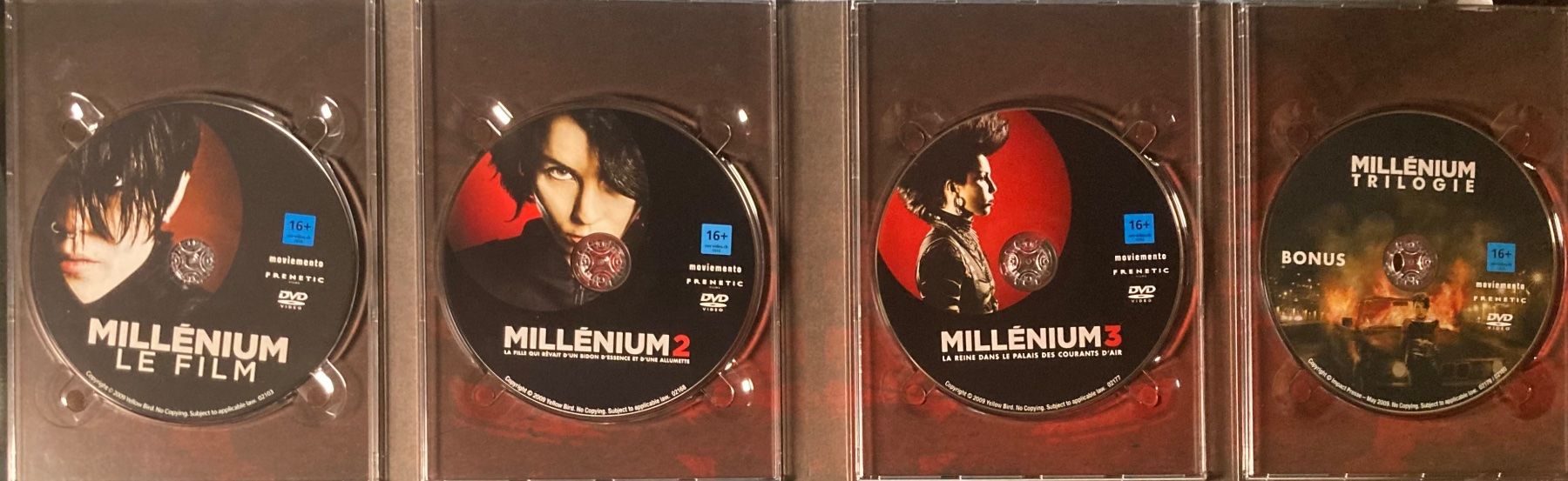 Alle DVDs: MILLÉNIUM (TRILOGIE) – Gebraucht aus Poliez-Pittet von Newtown-Records 3