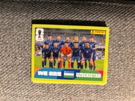 Panini Sticker UZB 13, Usbekistan WM 2026
