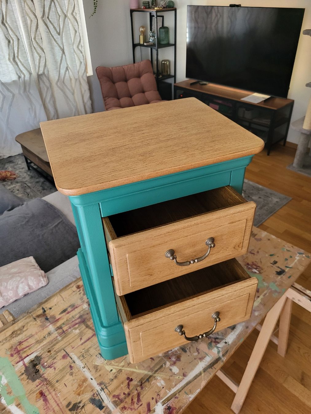 Comodini: Table de chevet relookée – Usato da Geneve venduto da Mk.i 2