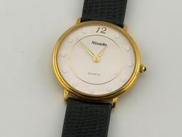 Vintage NIVADA Quartz homme fonctionne