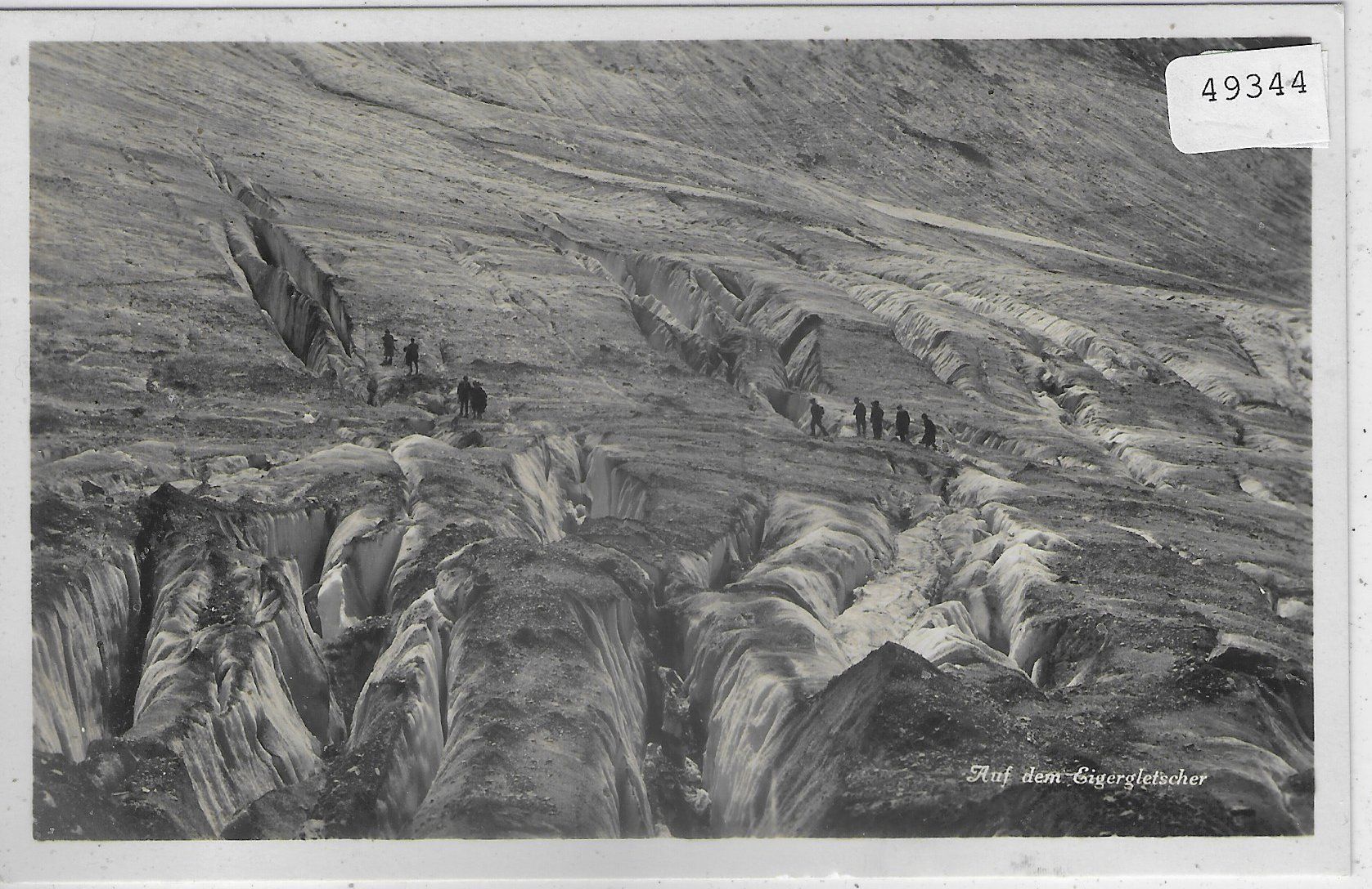 Cartes postales: Auf dem Eigergletscher - animee – D'occasion à Ettingen par Kartenplanet