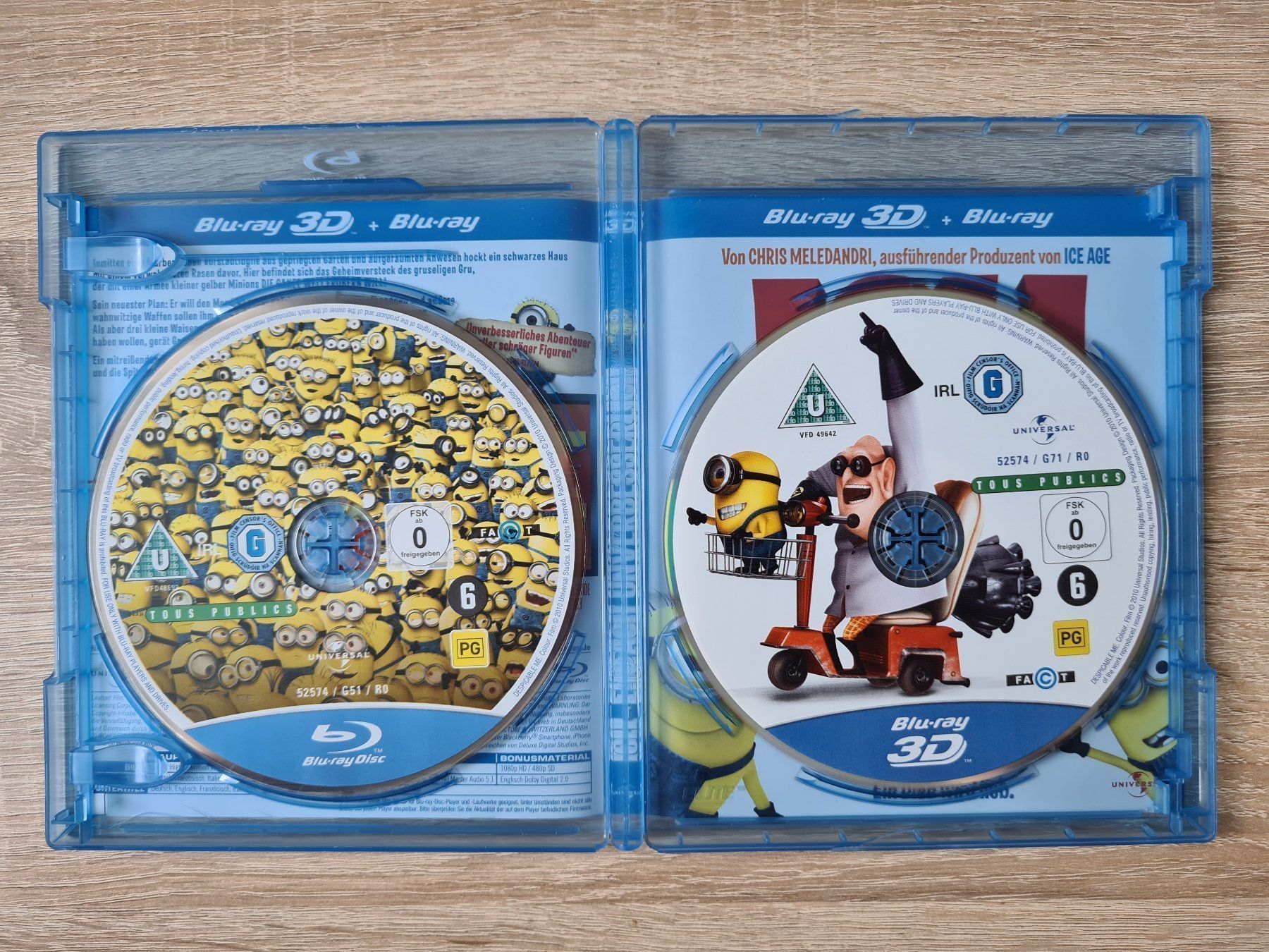 Tutti i DVDs: Despicable Me 3D (2 Disks) - Blu-ray – Usato da Carouge GE venduto da Franllo 3