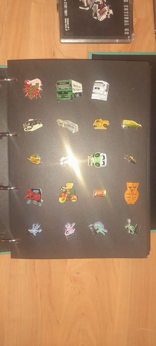 Placchette & Badge: Collection de Pin's divers - Classeurs inclus – Usato da Gals venduto da Ben-j 2