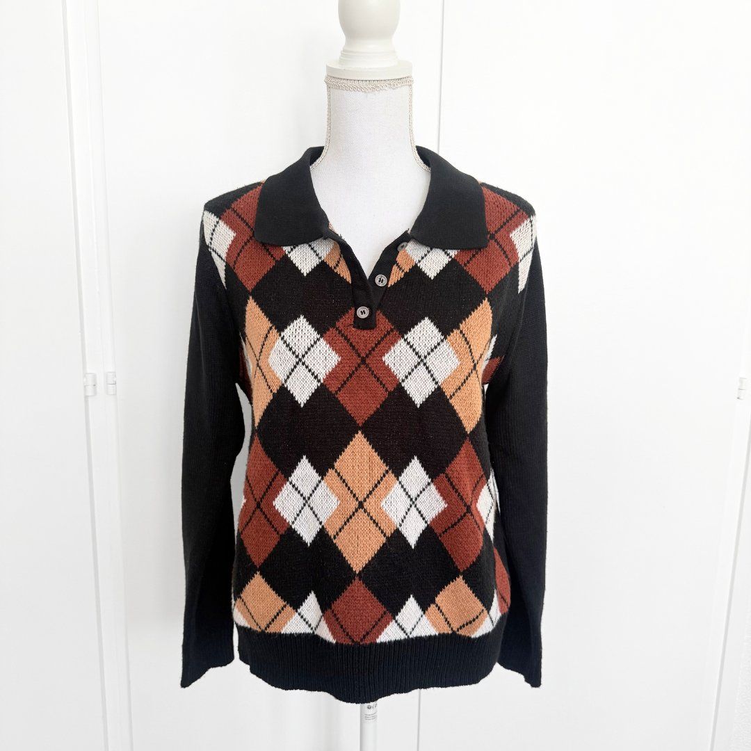 Shein Maglioni & Felpe: SHEIN Pull Argyle Losanges Multicolore - Taille S / 36 – Usato da Vevey venduto da secondlifevevey